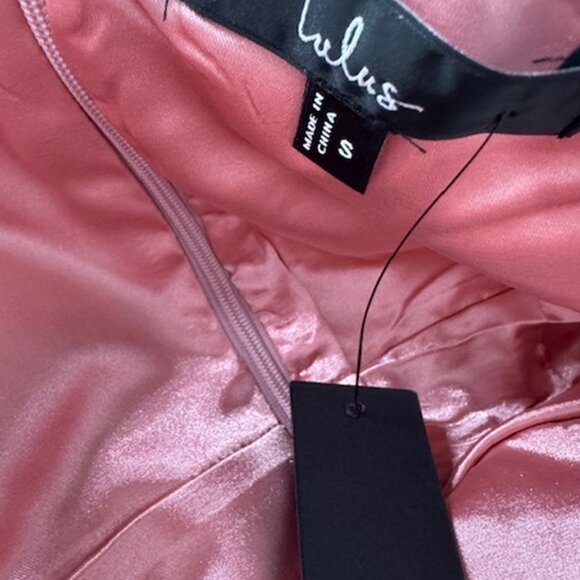 NWT Lulus Gowning Around Mauve Floral Jacquard Strapless Maxi Dress - Picture 7 of 9